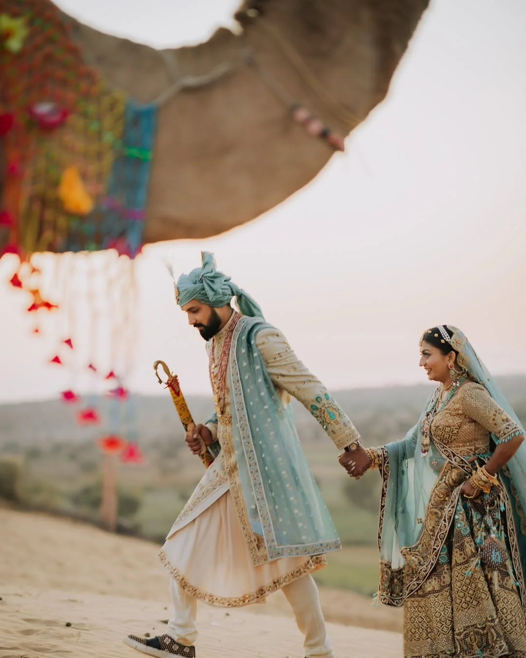 Luxury Desert Destination Wedding at Camp Thar Osian Rajasthan
